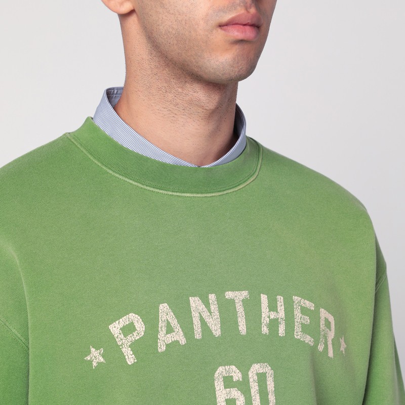 Valentino Garavani Pure Cotton Sweatshirt In Green