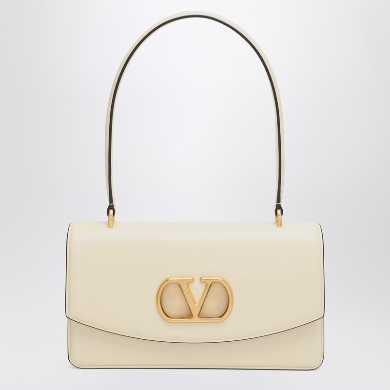 Vain bag in butter White glossy calfskin