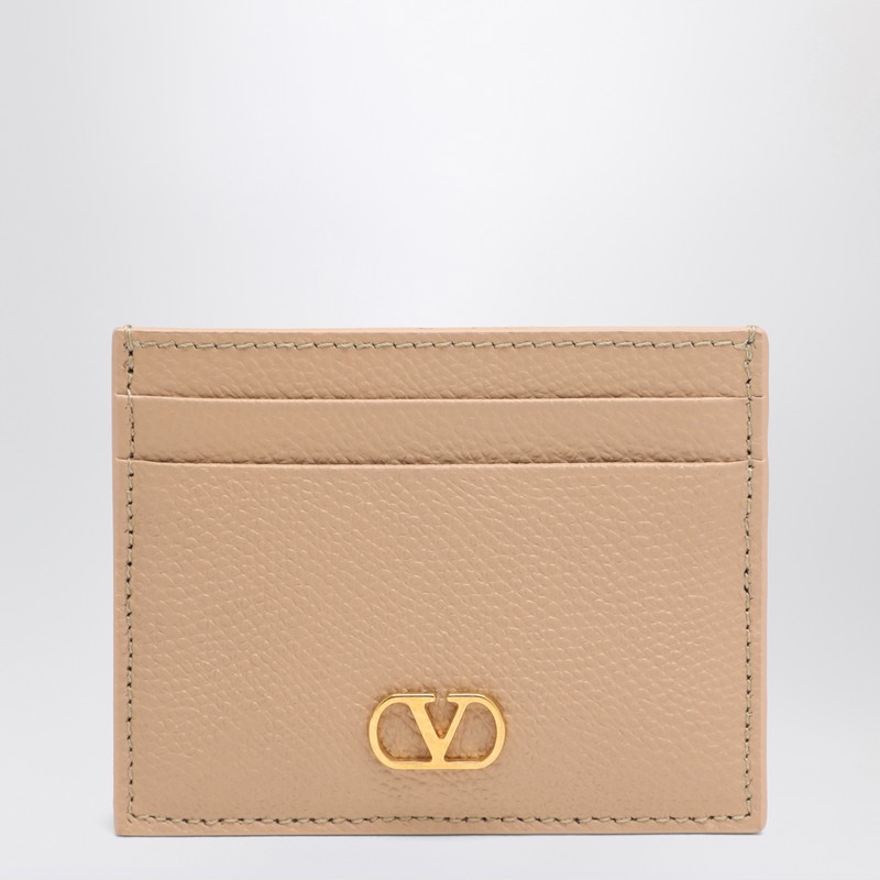 Vlogo Signature credit card holder Rose Sand