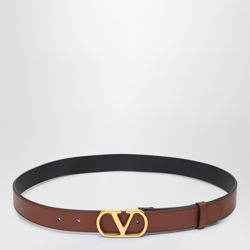 Vlogo Signature Deep caramel belt