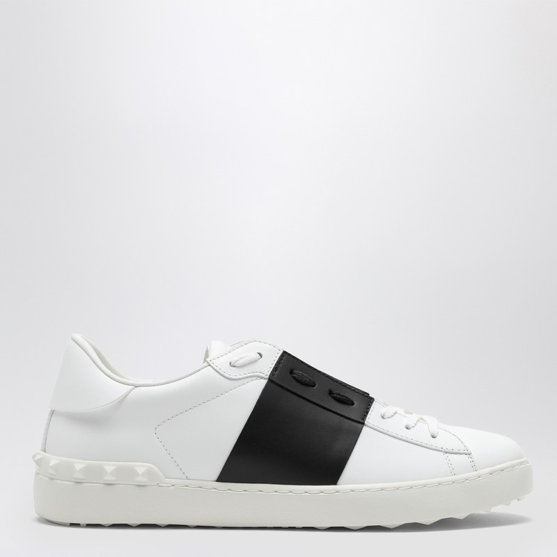 White/black Open sneaker