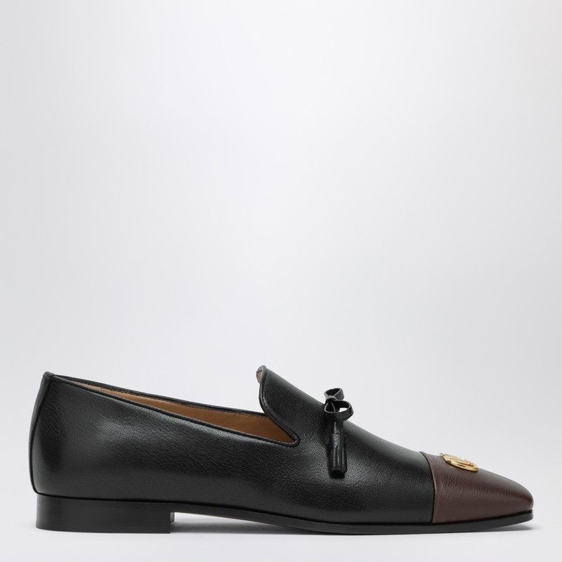 Babouchoes VLogo Loafers in Leather