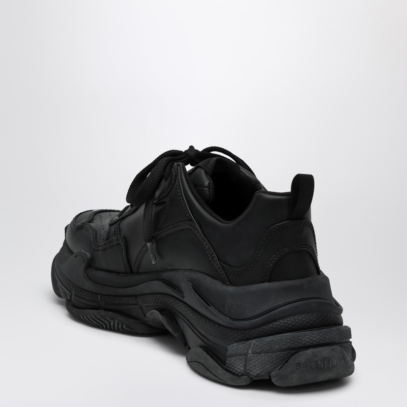 スニーカー BALENCIAGA Men Sneakers Black 803241WTSSL 1000 Buy Balenciaga Triple S Sporty Sneaker 'Worn-Out - Black