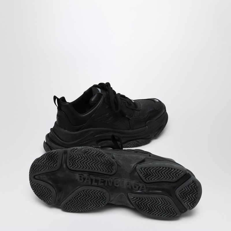スニーカー BALENCIAGA Men Sneakers Black 803241WTSSL 1000 Men's Triple S Sporty Sneaker in Black | Balenciaga US