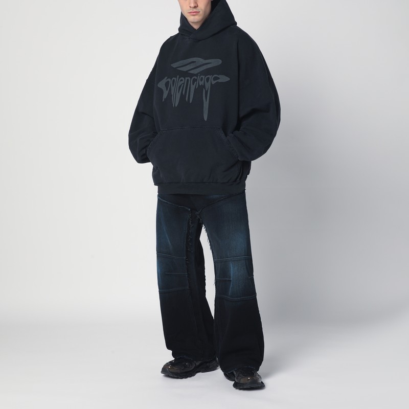 【BALENCIAGA】3D liquified effect cotton hoodie 27553427_57356399_1000.jpg