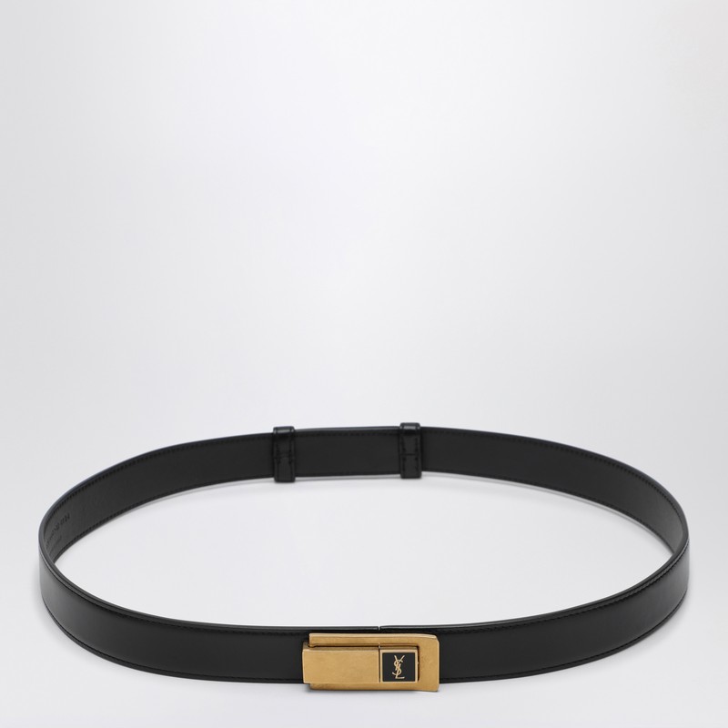 Black belt with Charniere buckle
