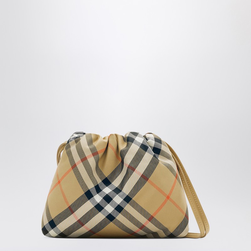 Beige soft bag Check pattern - Burberry - Modalova