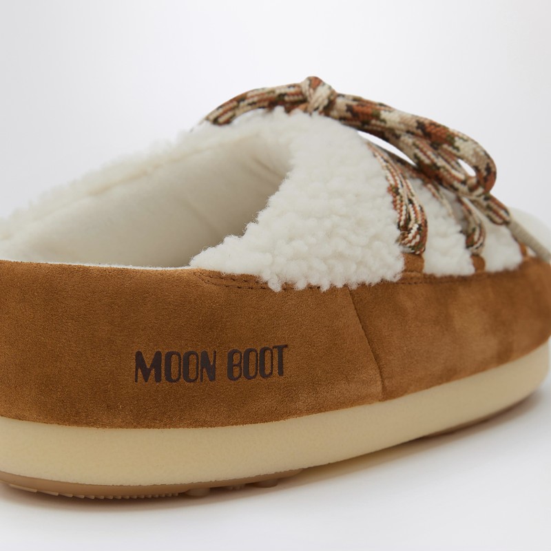 Moon Boot "evx" Mule Curly In Brown