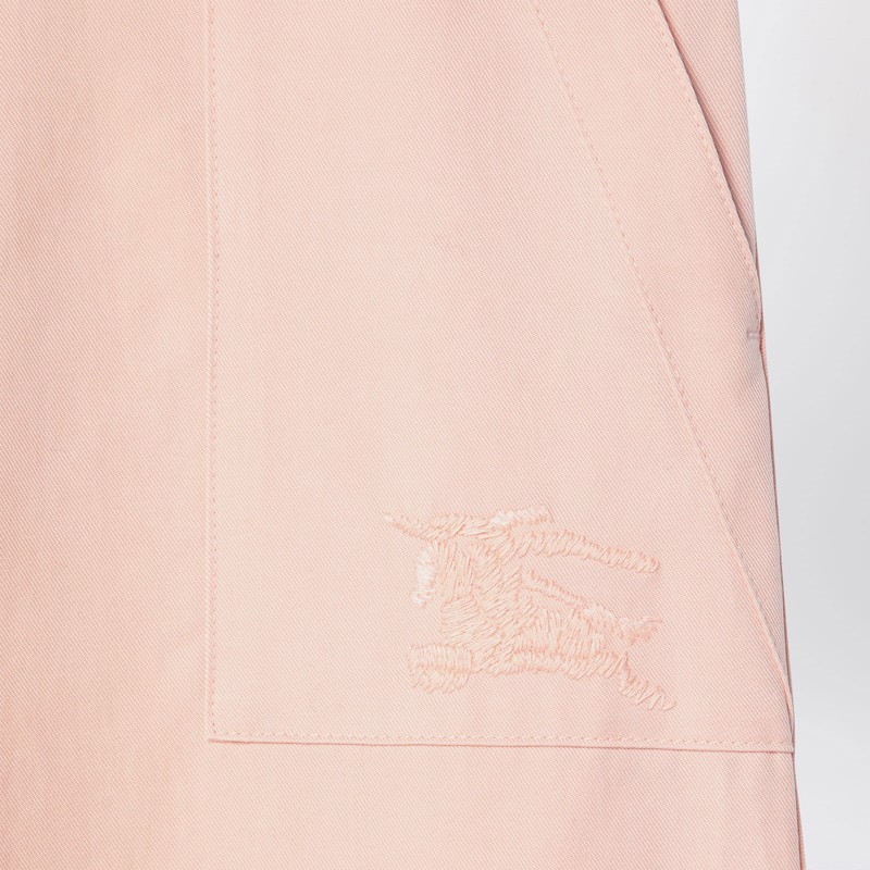 Burberry Orla Embroidered-branding Woven Trousers 4-14 Years Plush In Pink