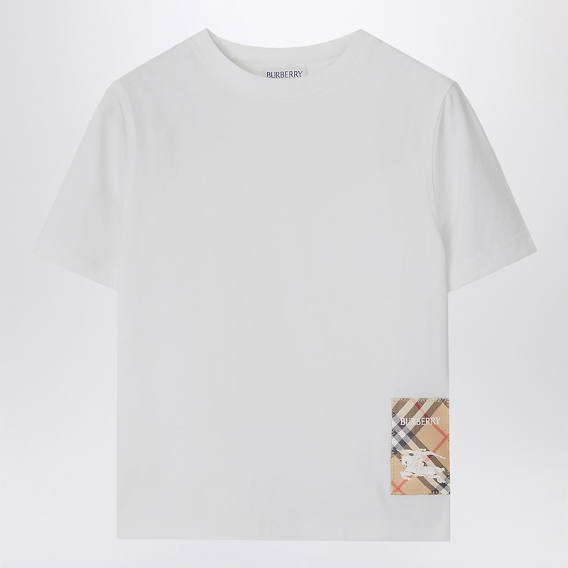 White cotton T-shirt