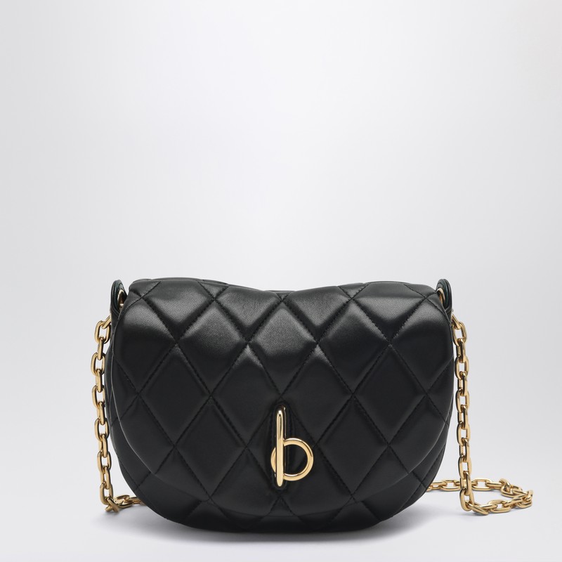 Black quilted rocking horse - Burberry - Modalova