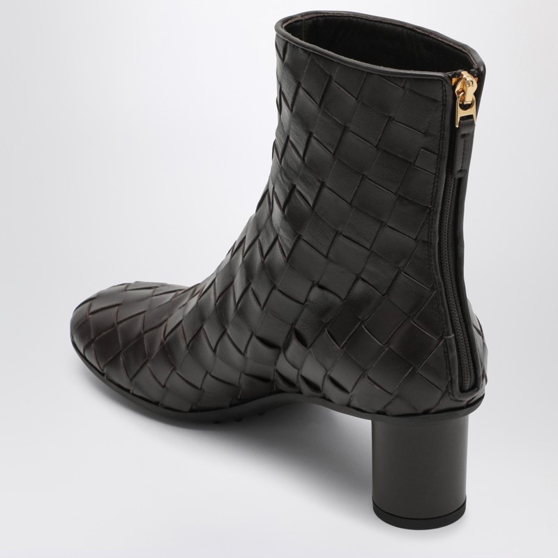 Bottega Veneta Fondant Intrecciato Atomic Boot In Brown
