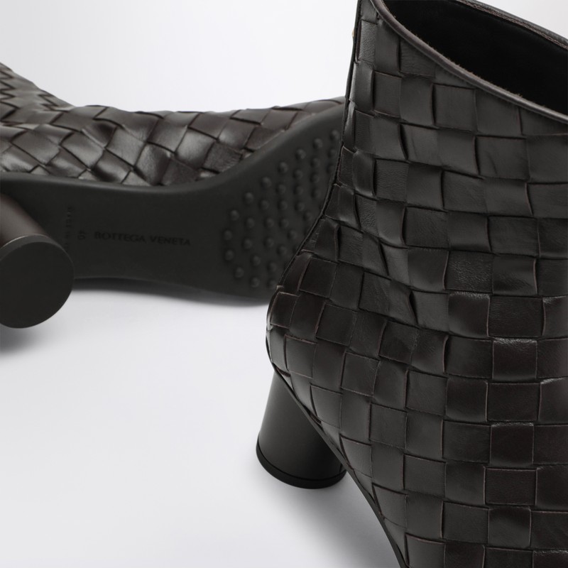 Bottega Veneta Fondant Intrecciato Atomic Boot In Brown