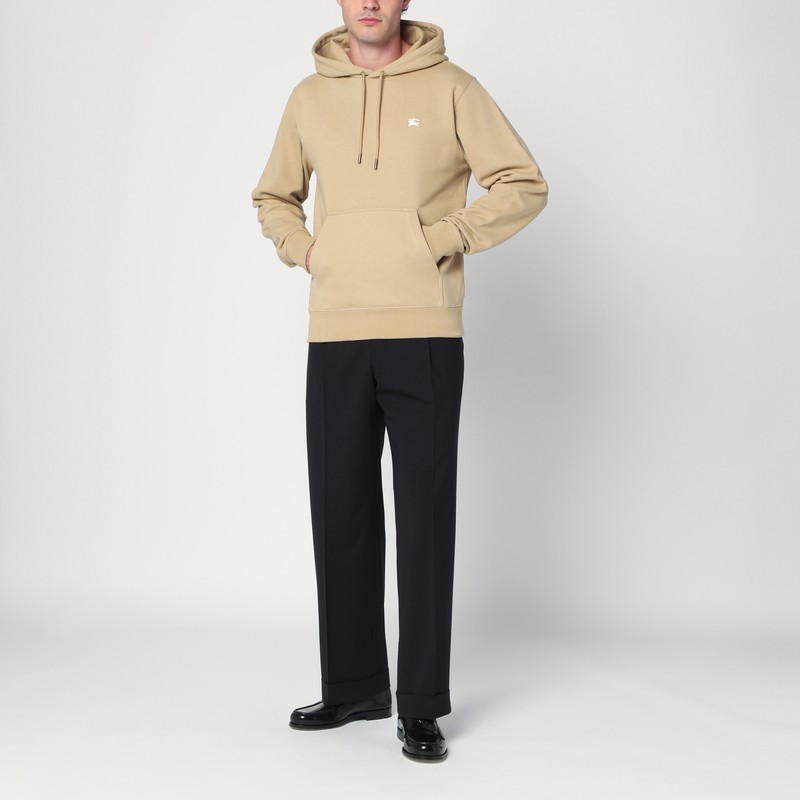 Burberry Knight Stamp Beige Hoodie Men