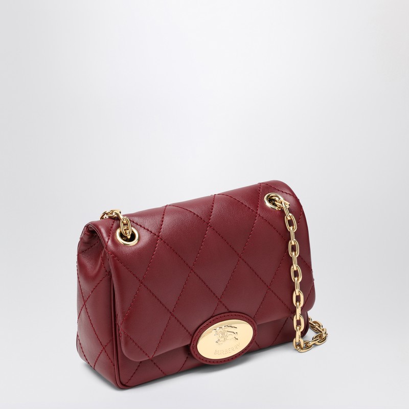 Burberry Strand Medium Bag Burgundy Women In Red
