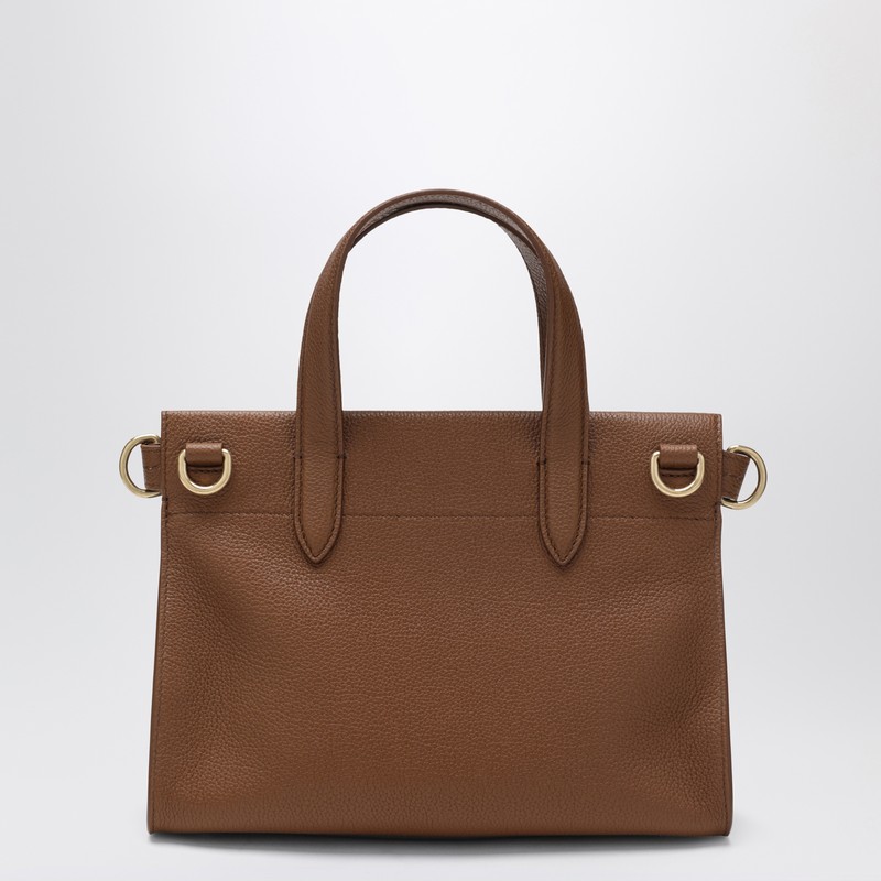 Burberry Mini Hazelnut Cotswolds Tote In Sand