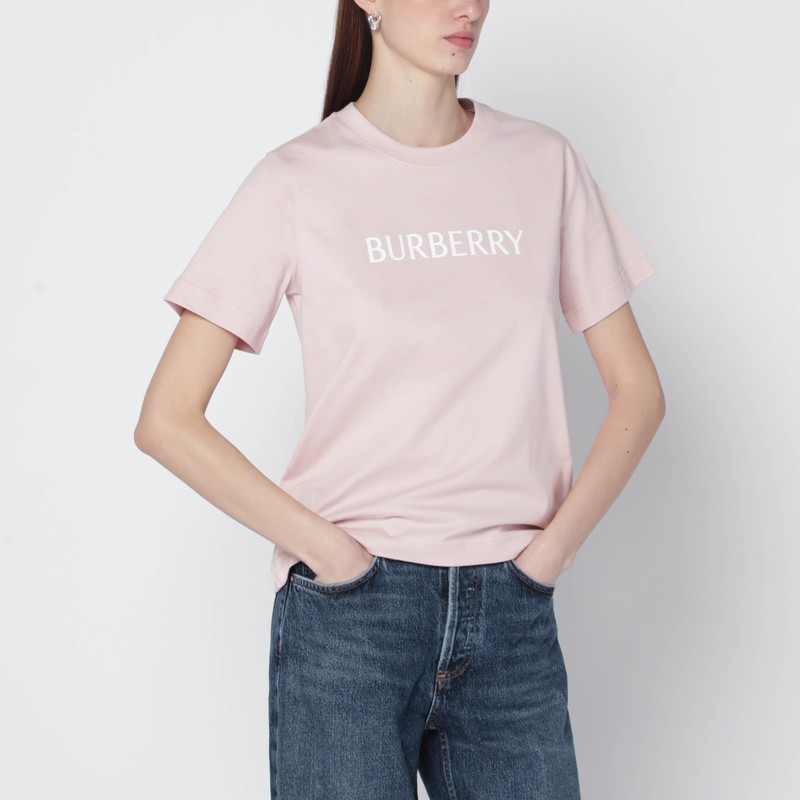 Light pink cotton T-shirt