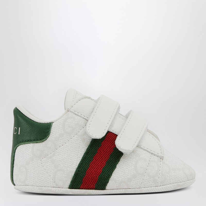 Sneaker Ace in white GG Supreme fabric