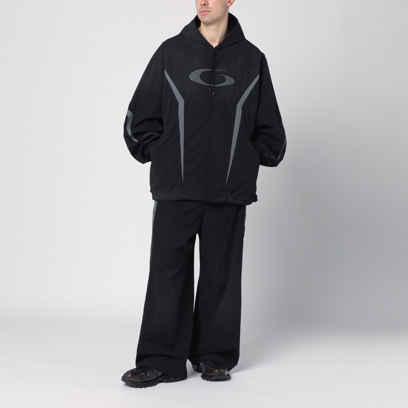 Balenciaga Giacca Tracksuit Loop Sports Icon In Black