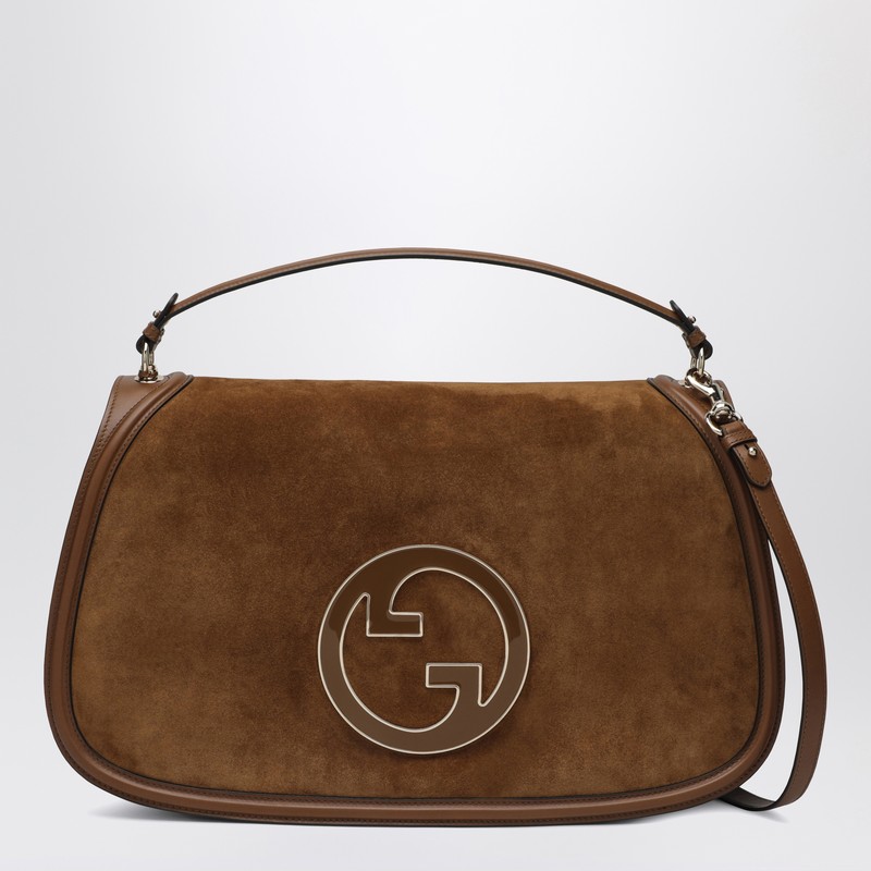 Large Blondie Handbag in brown - GUCCI - Modalova