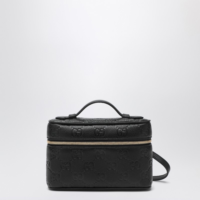 Borsa GG small black emblem