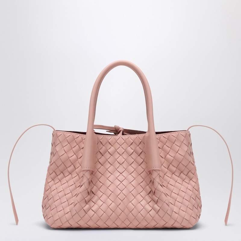 Pink small Pinacoteca bag - Bottega Veneta - Modalova