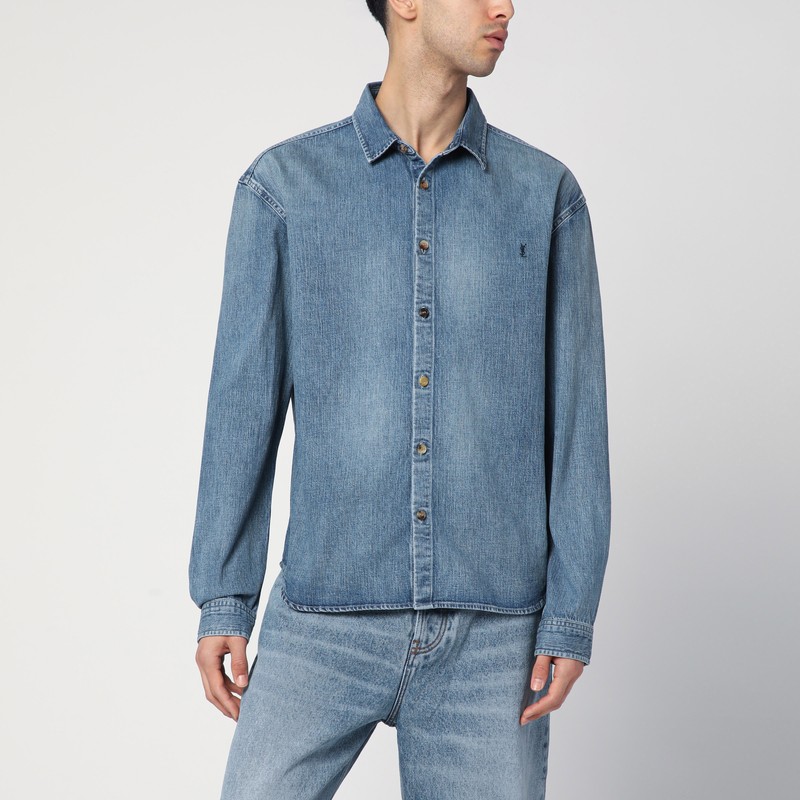 Camicia Cassandre in light blue denim