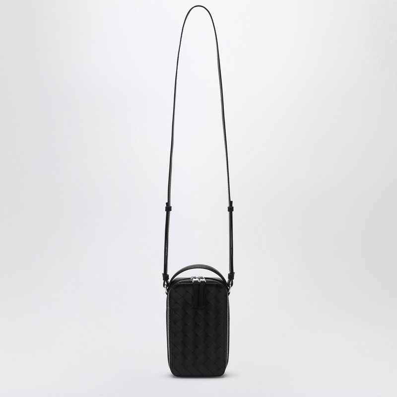 Getaway Smartphone Case in Black Intrecciato