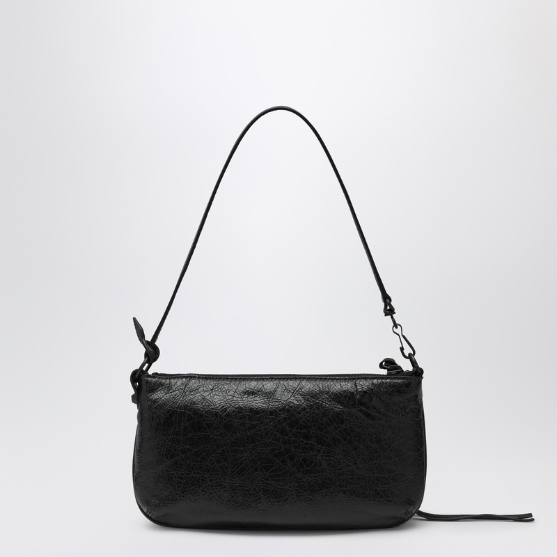 Balenciaga Black Le City Shoulder Pouch In Black