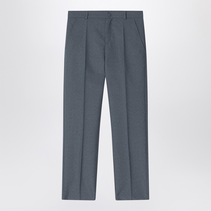 Light grey wool trousers