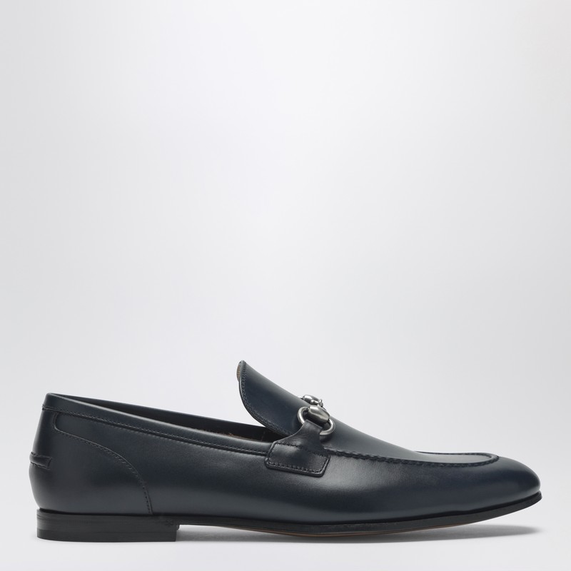 Blue loafer with Horsebit