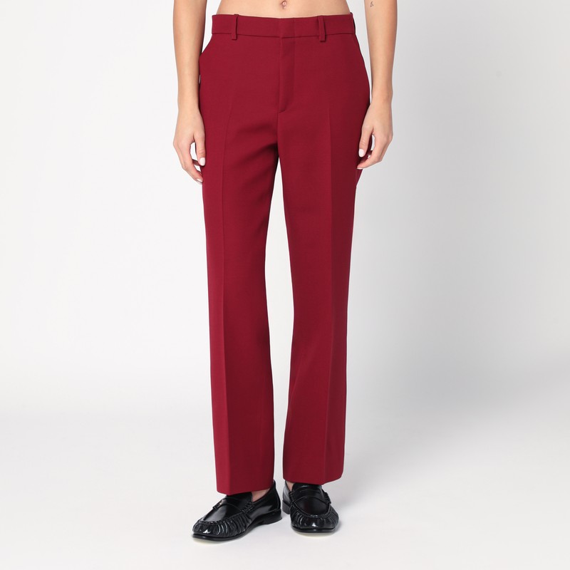 Classic trousers in Anchor Red
