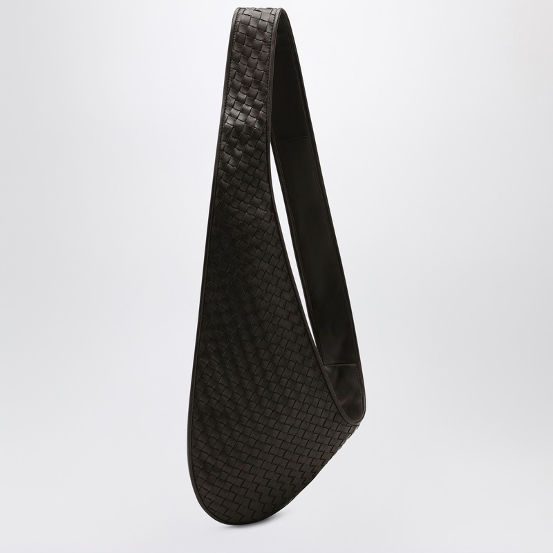 Bottega Veneta Men Sling Veneto Bag Fondant In Black