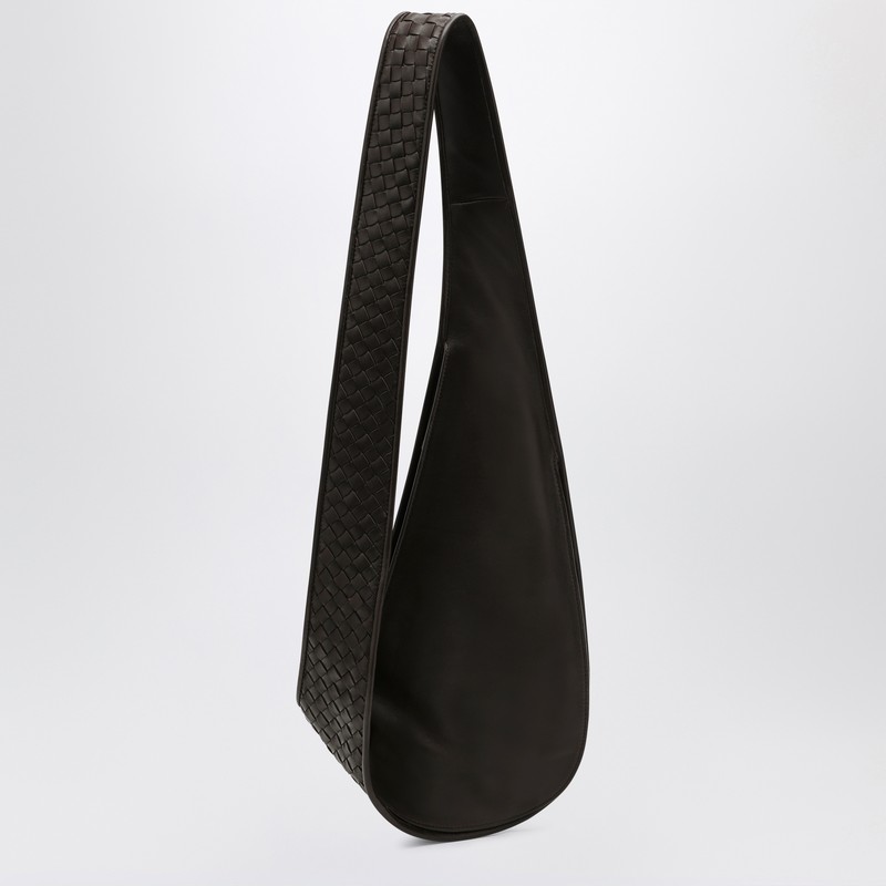 Bottega Veneta Men Sling Veneto Bag Fondant In Black