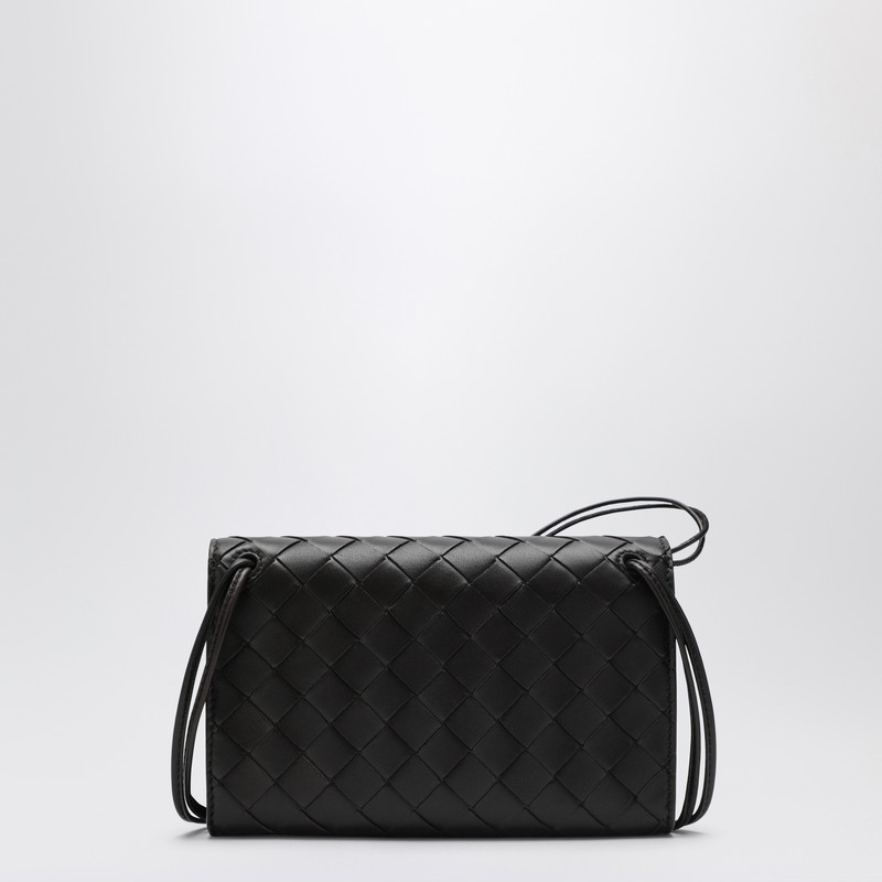 Bottega Veneta Andiamo Clutch In Fondant Colour In Brown