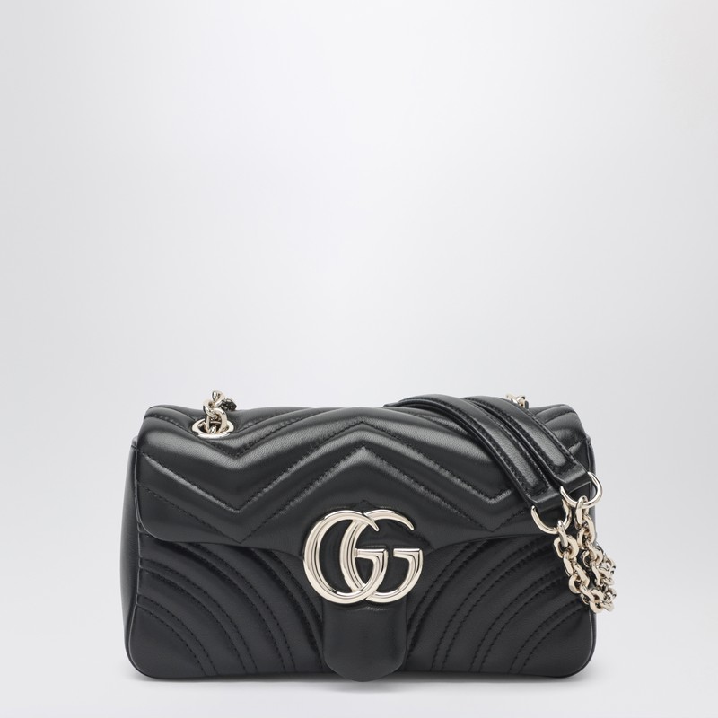 Small black GG Marmont shoulder bag