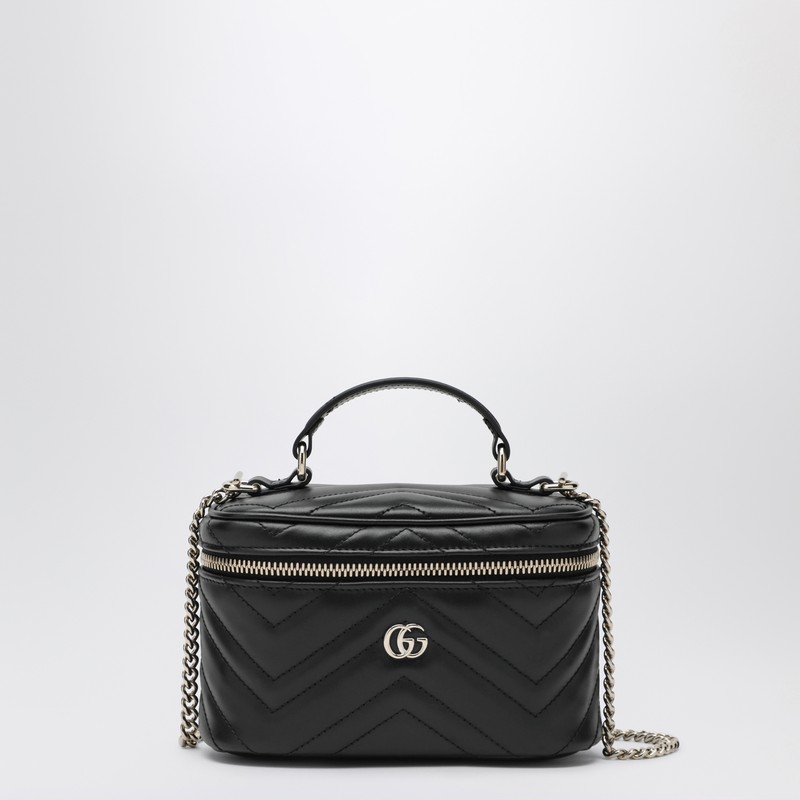 Mini vanity bag GG Marmont black
