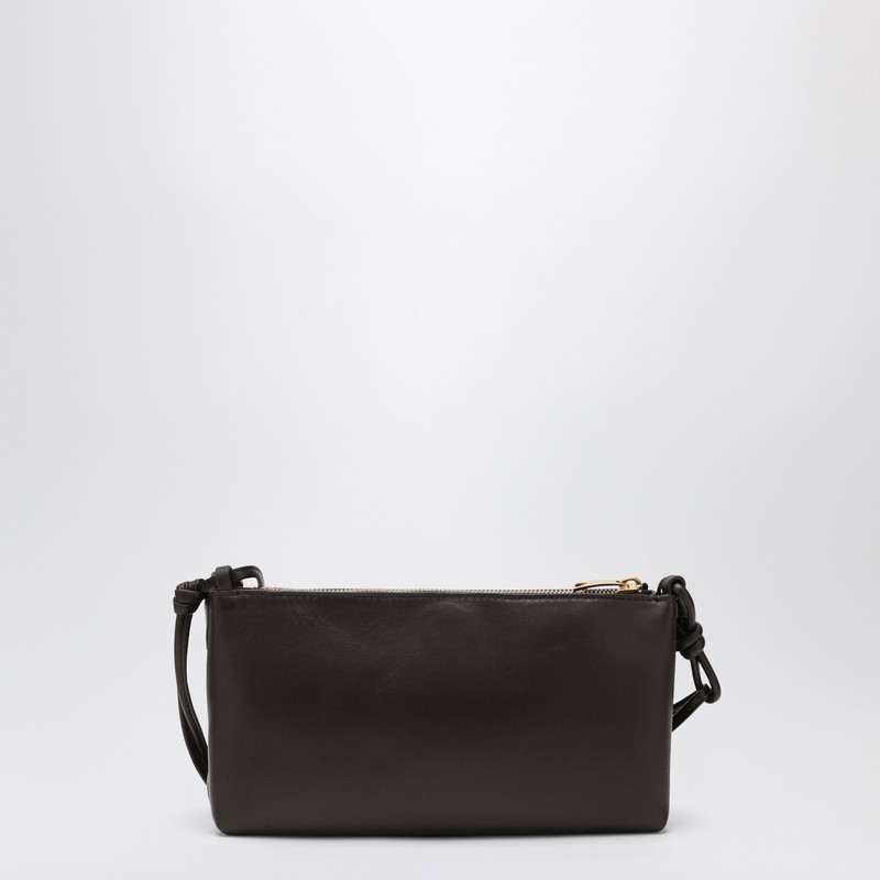 Bottega Veneta Women Double Patch Fondant Leather And Intrecciato Bag In Brown