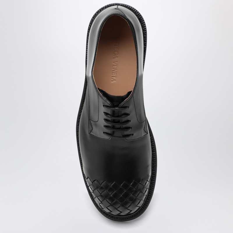 Bottega Veneta James Lace-up Shoes In Black