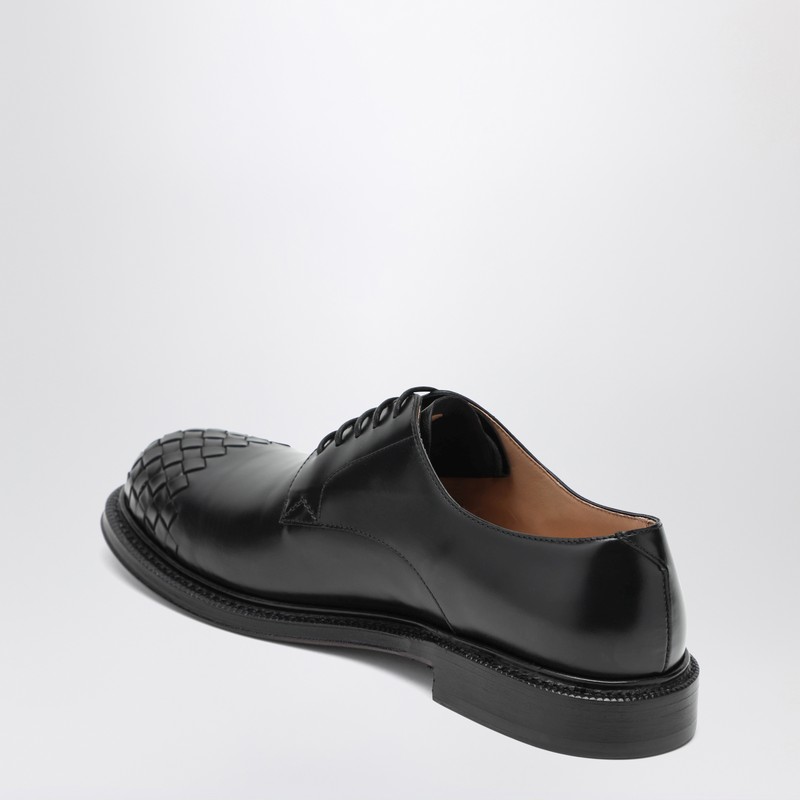 Bottega Veneta James Lace-up Shoes In Black