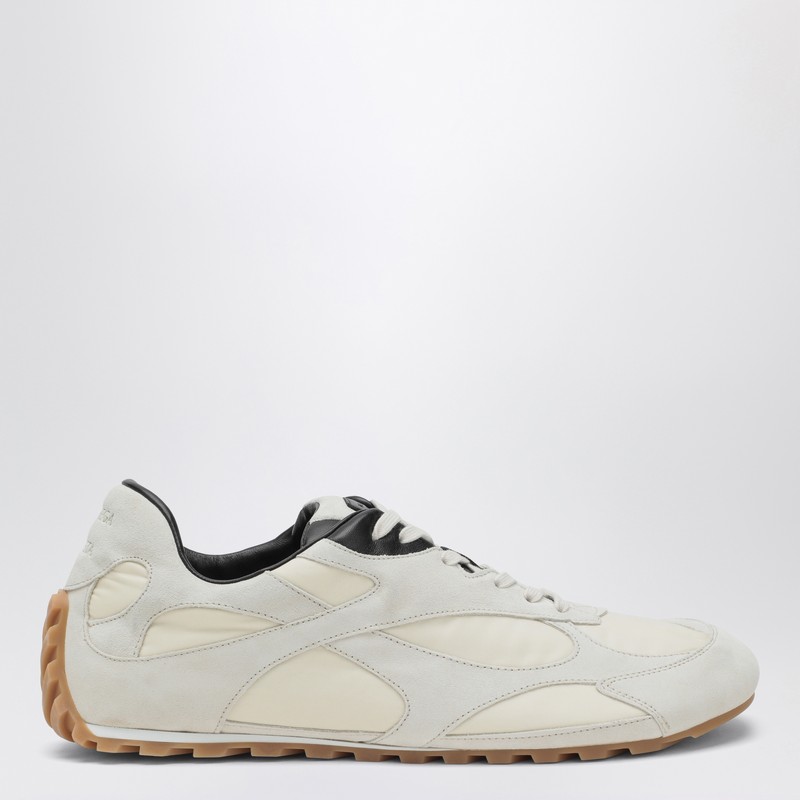 Orbit Flash sneaker Sea Salt/Black in suede