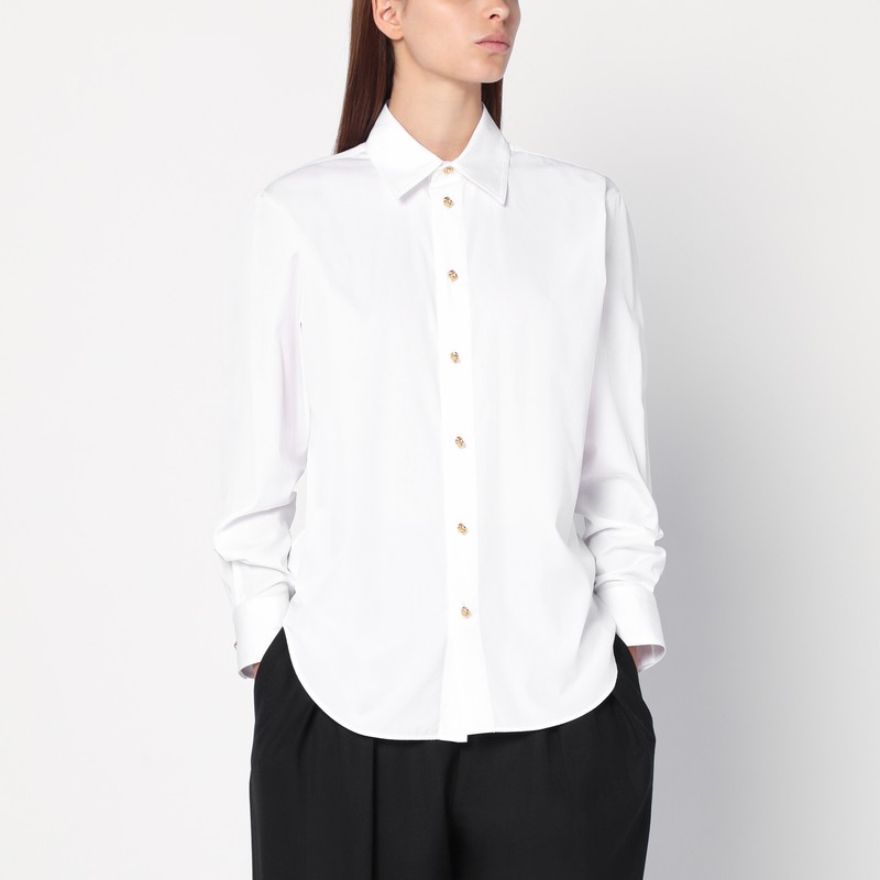 White shirt with Knot buttons