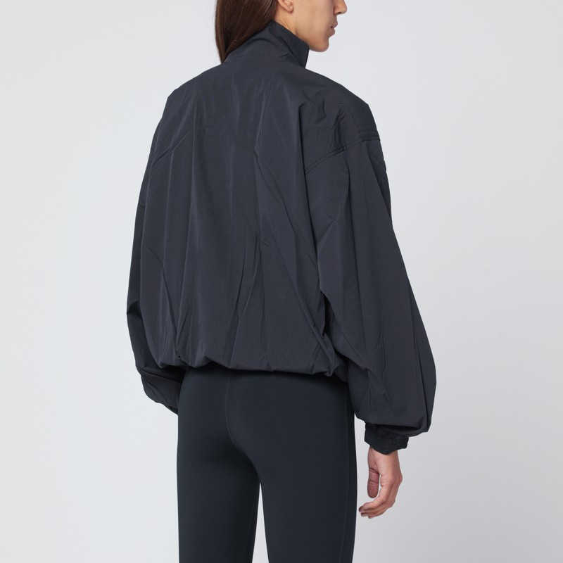 Balenciaga Lightweight Black Icon Jacket In Black