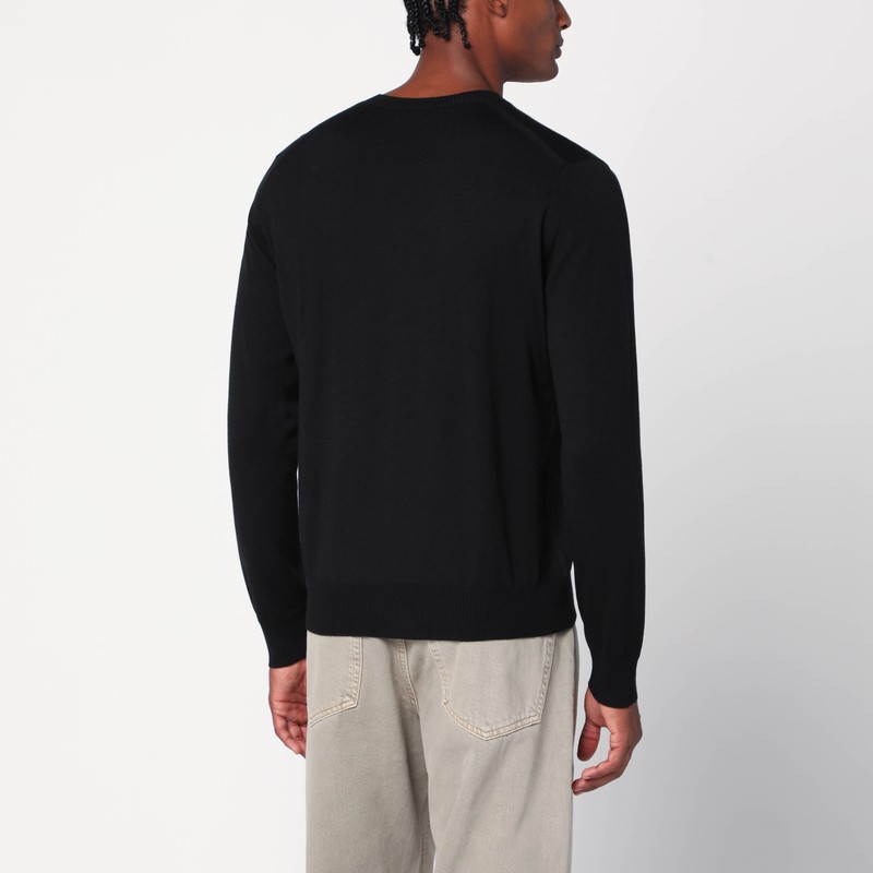 Alexander Mcqueen Alexander Mc Queen Sweater Black In Wool In Black