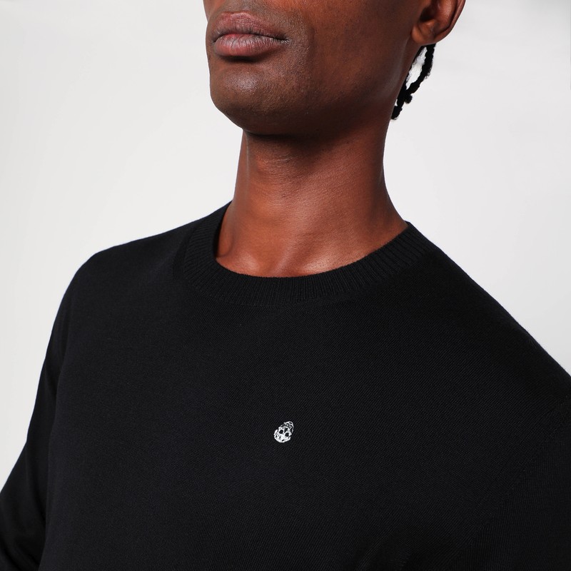 Alexander Mcqueen Alexander Mc Queen Sweater Black In Wool In Black