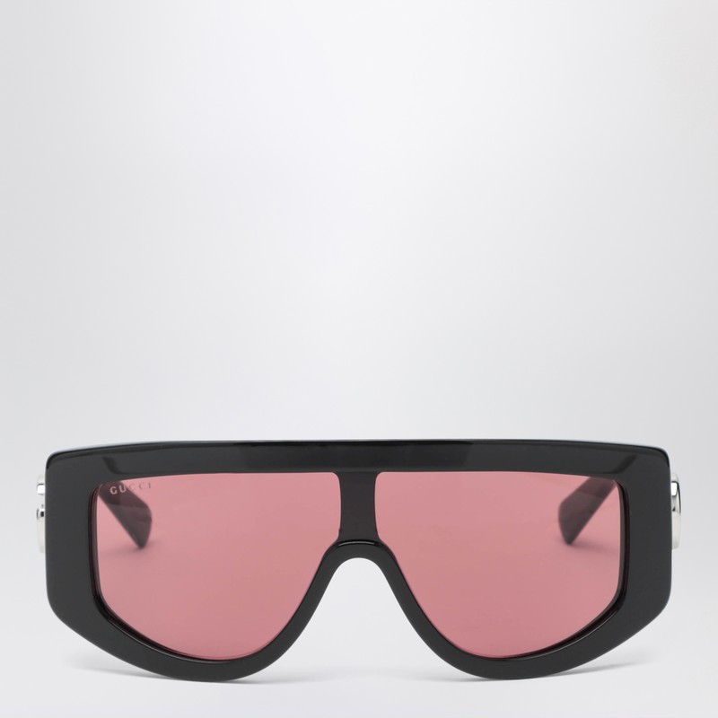 Black rectangular sunglasses