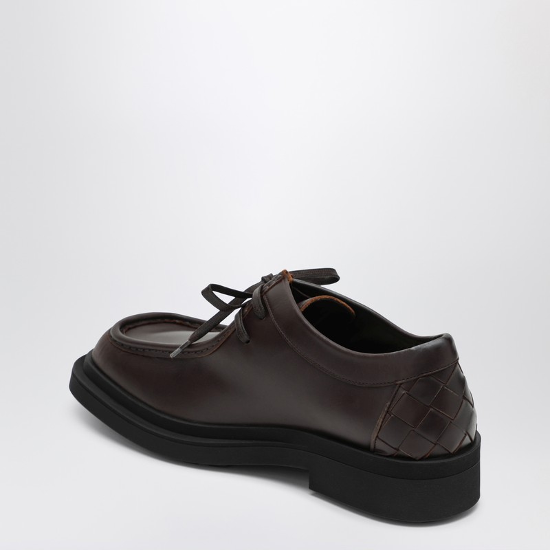 Bottega Veneta Ben Leather Shoes In Brown