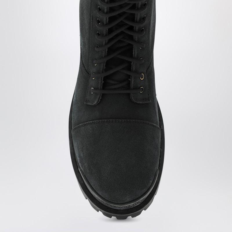 Balenciaga High-top Lace-up Chunky Sole Boots In Black
