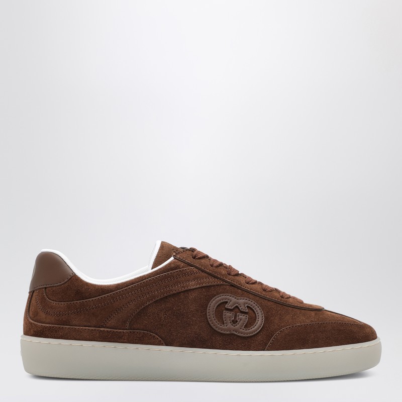 Brown suede G75 sneakers