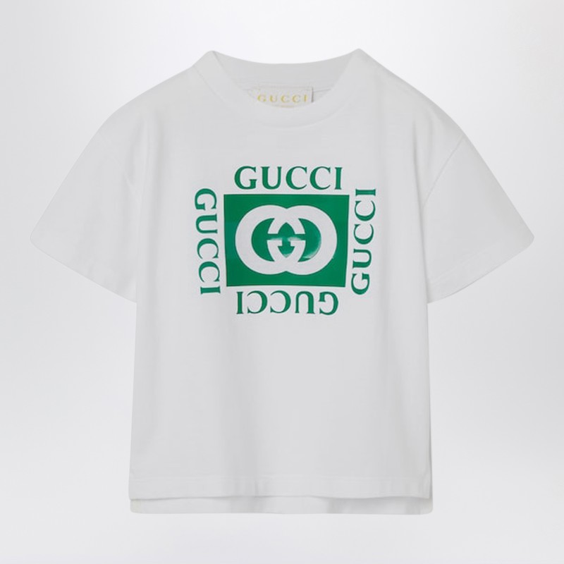 White T-shirt with logo print